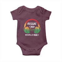 Reggae On World Off Baby Onesie Reggae King Music Rastafarian - Wonder Print Shop