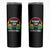 Reggae On World Off Skinny Tumbler Reggae King Music Rastafarian - Wonder Print Shop