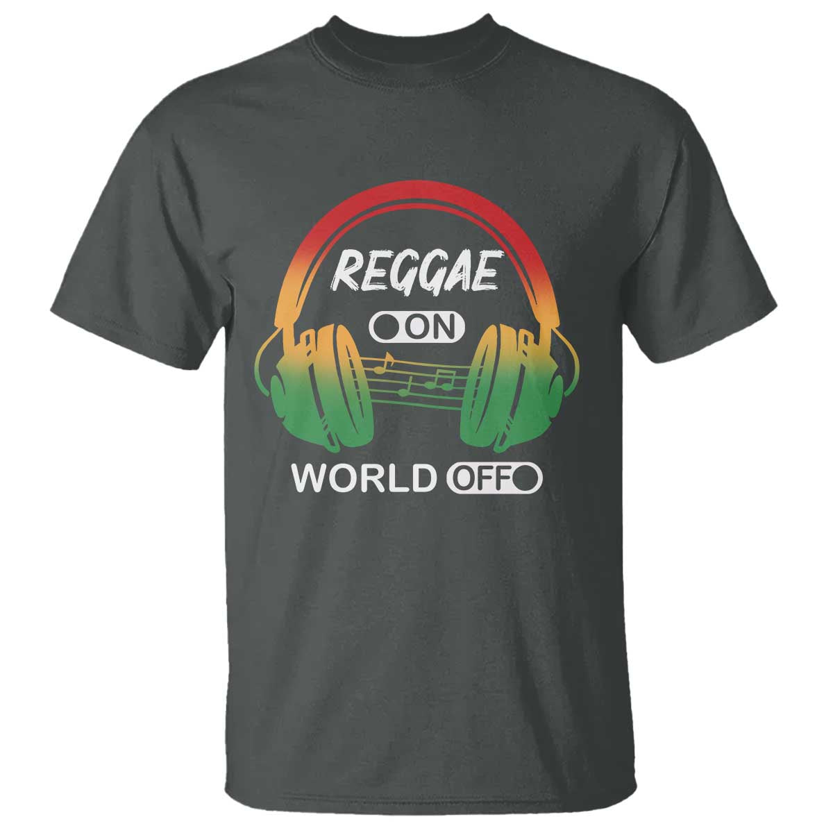 Reggae On World Off T Shirt Reggae King Music Rastafarian - Wonder Print Shop