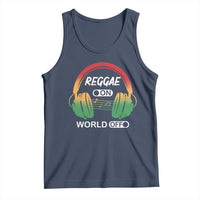 Reggae On World Off Tank Top Reggae King Music Rastafarian - Wonder Print Shop