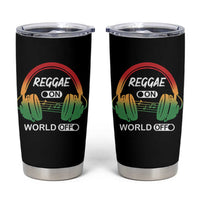 Reggae On World Off Tumbler Cup Reggae King Music Rastafarian - Wonder Print Shop