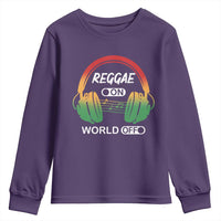 Reggae On World Off Youth Sweatshirt Reggae King Music Rastafarian - Wonder Print Shop