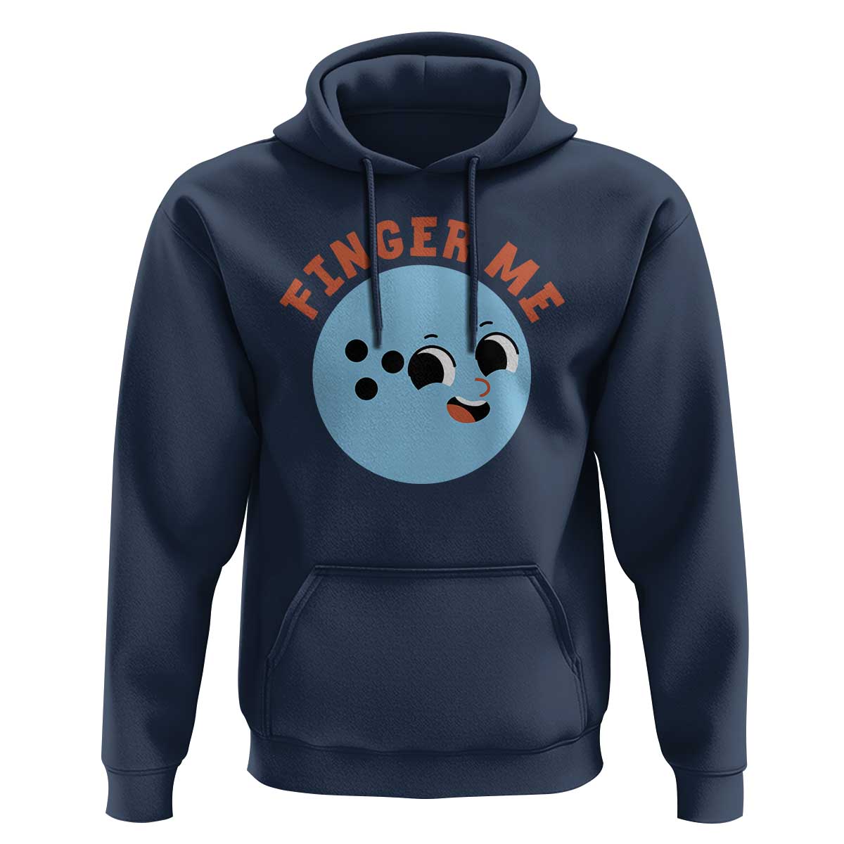 Funny Bowling Hoodie Finger Me Inappropriate Balls - Wonder Print Shop