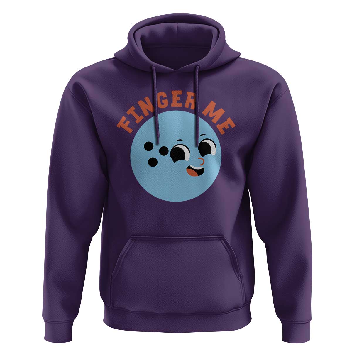 Funny Bowling Hoodie Finger Me Inappropriate Balls - Wonder Print Shop