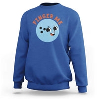 Funny Bowling Sweatshirt Finger Me Inappropriate Balls - Wonder Print Shop