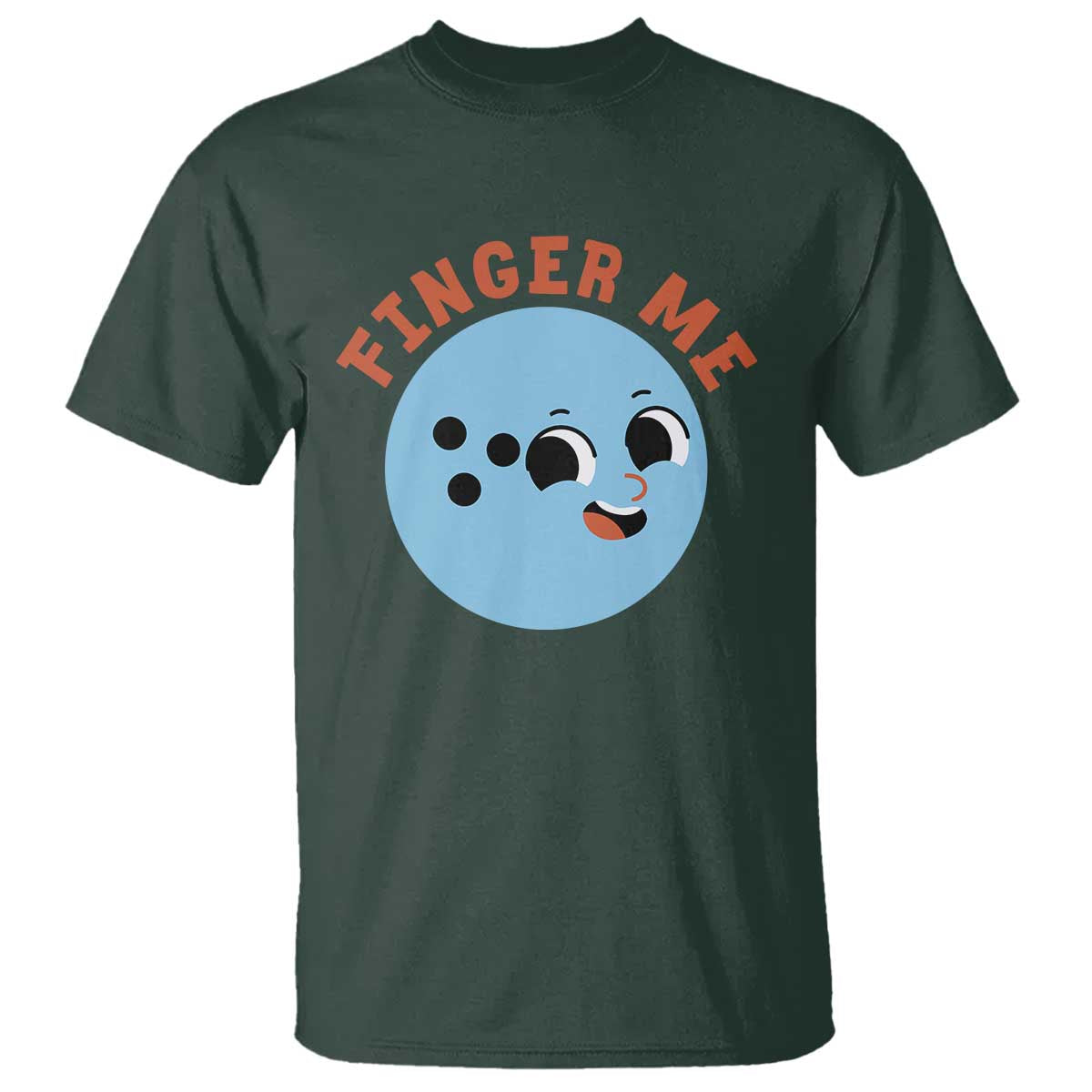 Funny Bowling T Shirt Finger Me Inappropriate Balls - Wonder Print Shop