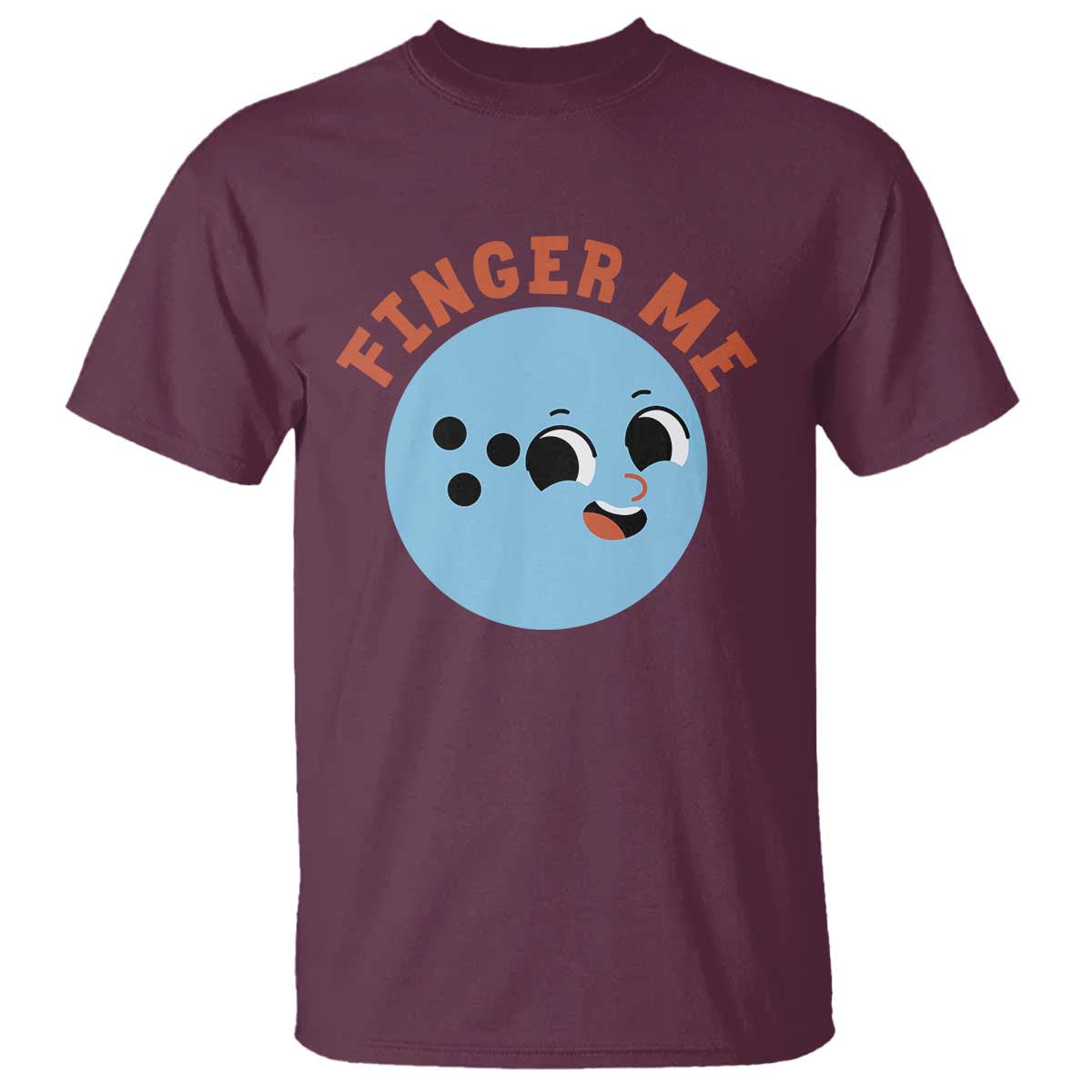 Funny Bowling T Shirt Finger Me Inappropriate Balls - Wonder Print Shop