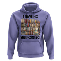 Funny Library Reading Hoodie I Have No Shelf Control Books Cat - Wonder Print Shop