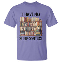 Funny Library Reading T Shirt I Have No Shelf Control Books Cat - Wonder Print Shop