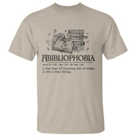 Funny Reading T Shirt Abibliophobia Bookworm Reader Butterfly Flower - Wonder Print Shop