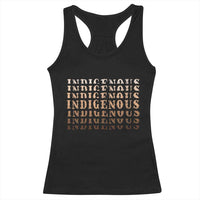 Native American Heritage Indigenous Peoples Heritage Racerback Tank Top - Wonder Print Shop