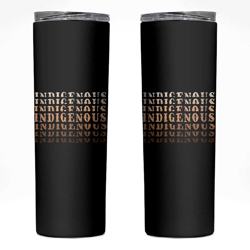 Native American Heritage Indigenous Peoples Heritage Skinny Tumbler - Wonder Print Shop