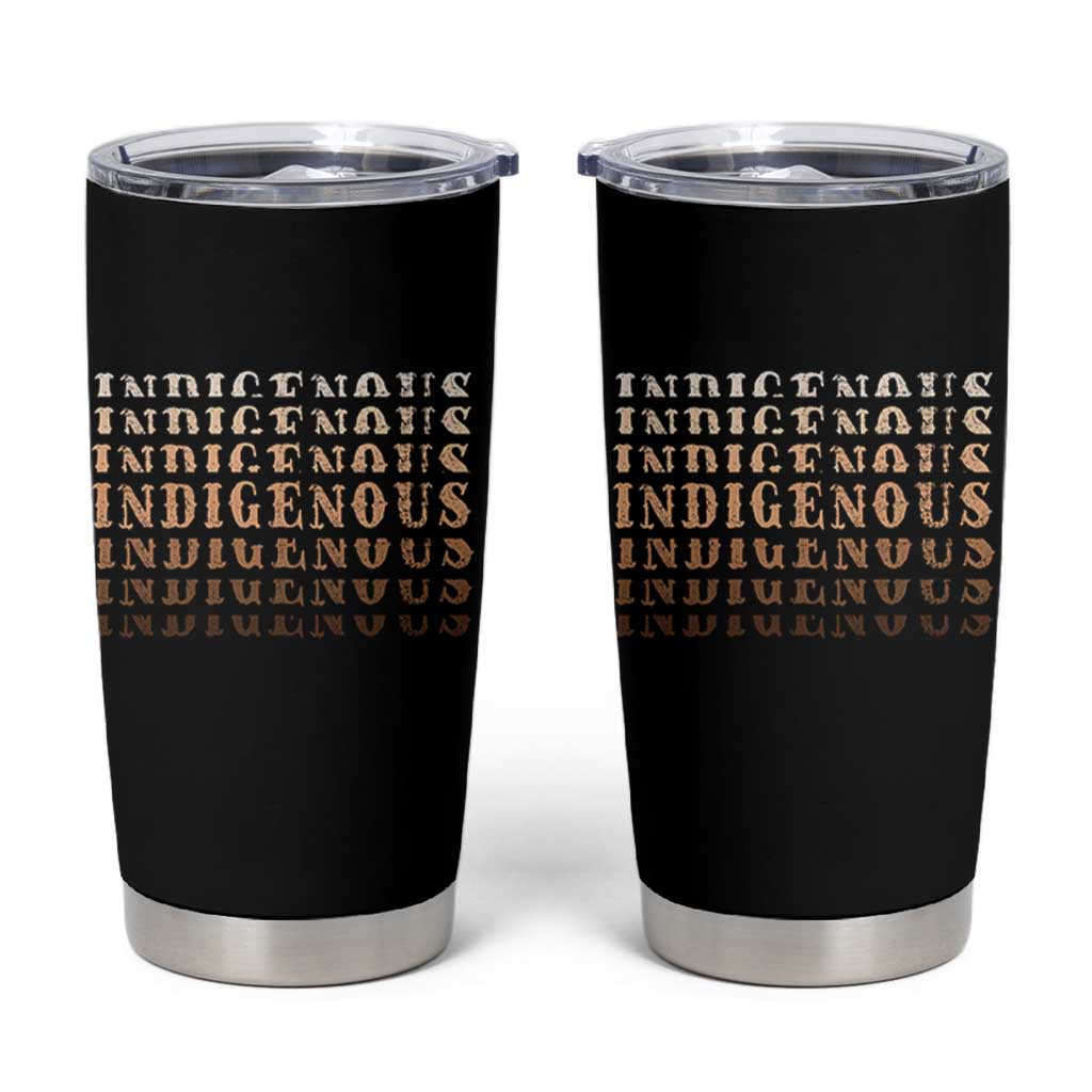 Native American Heritage Indigenous Peoples Heritage Tumbler Cup - Wonder Print Shop