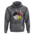 Native Tough Hoodie Indian American Medicine Wheel Feathers - Wonder Print Shop