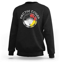 Native Tough Sweatshirt Indian American Medicine Wheel Feathers - Wonder Print Shop
