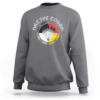 Native Tough Sweatshirt Indian American Medicine Wheel Feathers - Wonder Print Shop