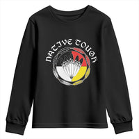 Native Tough Youth Sweatshirt Indian American Medicine Wheel Feathers - Wonder Print Shop