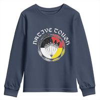 Native Tough Youth Sweatshirt Indian American Medicine Wheel Feathers - Wonder Print Shop