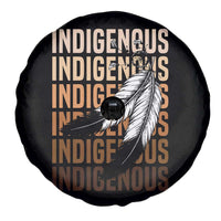 Indigenous Pride Spare Tire Cover Native American Heritage Feathers Dreamcatcher - Wonder Print Shop