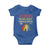 Native American Strong Resilient Indigenous Baby Onesie Retro Vintage Feathers - Wonder Print Shop