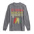 Native American Strong Resilient Indigenous Long Sleeve Shirt Retro Vintage Feathers - Wonder Print Shop