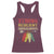 Native American Strong Resilient Indigenous Racerback Tank Top Retro Vintage Feathers - Wonder Print Shop
