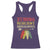 Native American Strong Resilient Indigenous Racerback Tank Top Retro Vintage Feathers - Wonder Print Shop