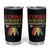 Native American Strong Resilient Indigenous Tumbler Cup Retro Vintage Feathers - Wonder Print Shop