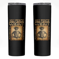 Nez Perce Cowboy Jackson Sundown Skinny Tumbler Native American Cowboy Western Country - Wonder Print Shop