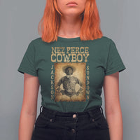 Nez Perce Cowboy Jackson Sundown T Shirt For Women Native American Cowboy Western Country - Wonder Print Shop