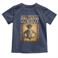 Nez Perce Cowboy Jackson Sundown Toddler T Shirt Native American Cowboy Western Country - Wonder Print Shop