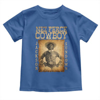 Nez Perce Cowboy Jackson Sundown Toddler T Shirt Native American Cowboy Western Country - Wonder Print Shop