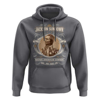 Jackson Sundown Hoodie Native American Cowboy Western Country - Wonder Print Shop