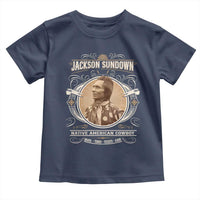 Jackson Sundown Toddler T Shirt Native American Cowboy Western Country - Wonder Print Shop