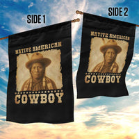 Native American Cowboy Garden Flag Vintage Western Country Portrait - Wonder Print Shop