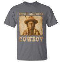 Native American Cowboy T Shirt Vintage Western Country Portrait - Wonder Print Shop