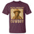 Native American Cowboy T Shirt Vintage Western Country Portrait - Wonder Print Shop