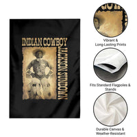 Jackson Sundown Garden Flag Native American Cowboy Vintage Western - Wonder Print Shop