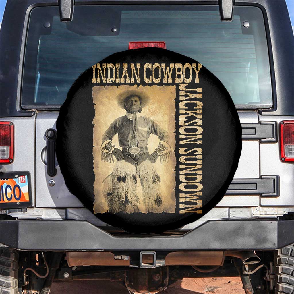 Jackson Sundown Spare Tire Cover Native American Cowboy Vintage Western - Wonder Print Shop