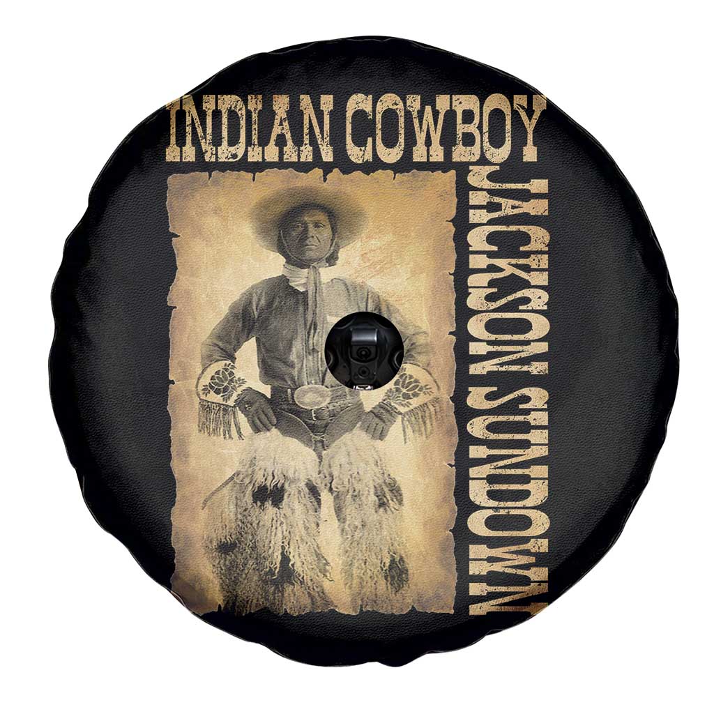 Jackson Sundown Spare Tire Cover Native American Cowboy Vintage Western - Wonder Print Shop