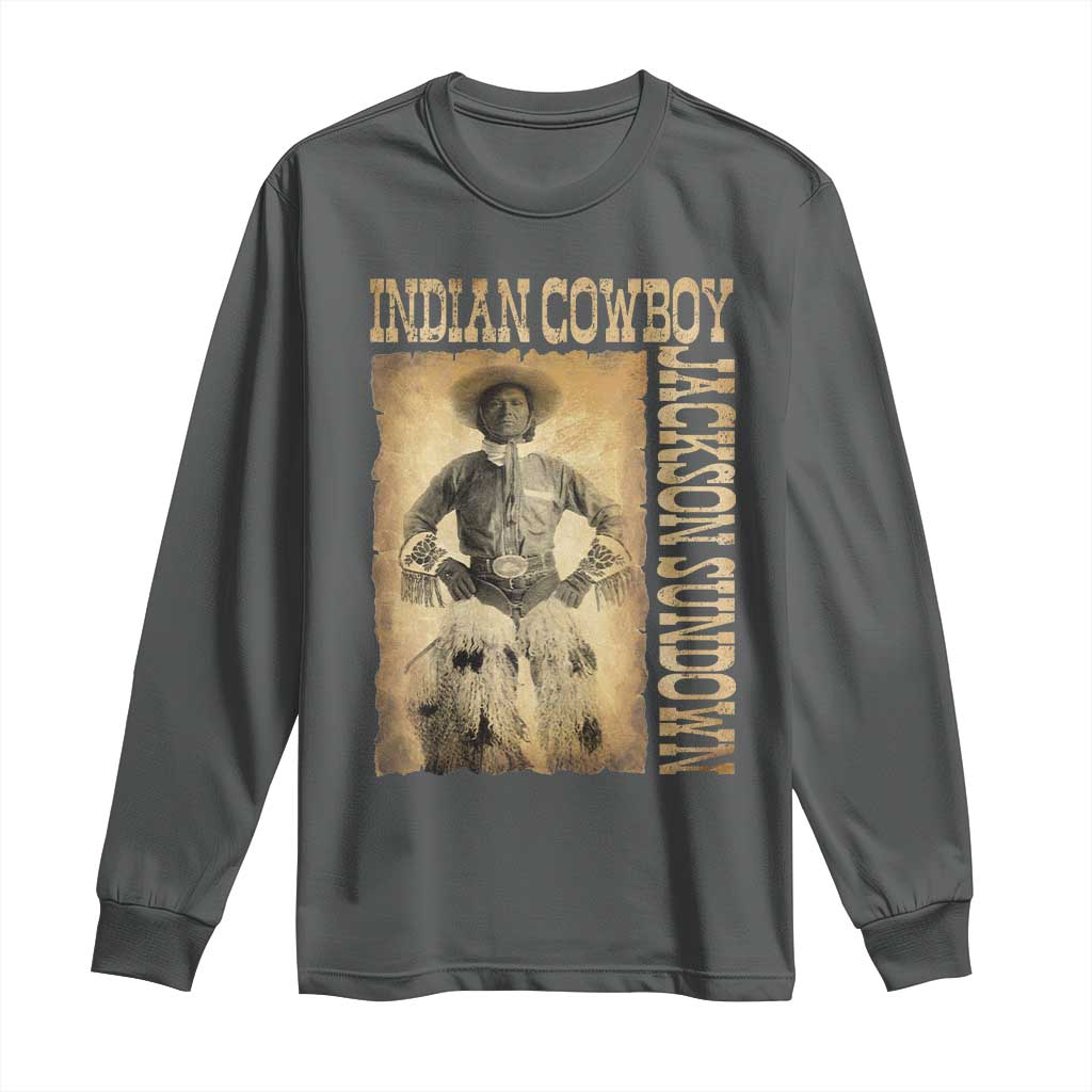 Jackson Sundown Long Sleeve Shirt Native American Cowboy Vintage Western - Wonder Print Shop