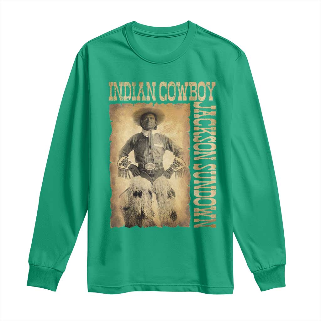 Jackson Sundown Long Sleeve Shirt Native American Cowboy Vintage Western - Wonder Print Shop