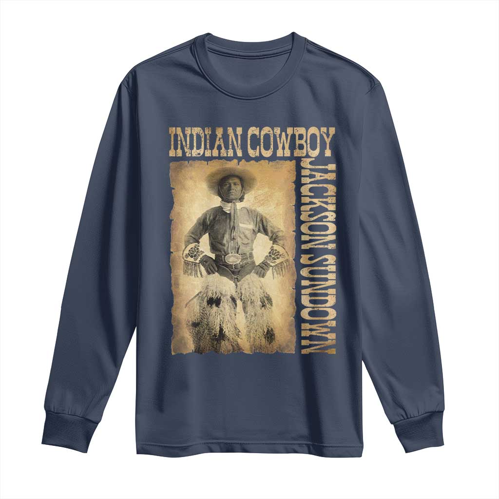 Jackson Sundown Long Sleeve Shirt Native American Cowboy Vintage Western - Wonder Print Shop