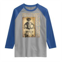Jackson Sundown Raglan Shirt Native American Cowboy Vintage Western - Wonder Print Shop