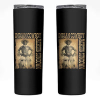 Jackson Sundown Skinny Tumbler Native American Cowboy Vintage Western - Wonder Print Shop