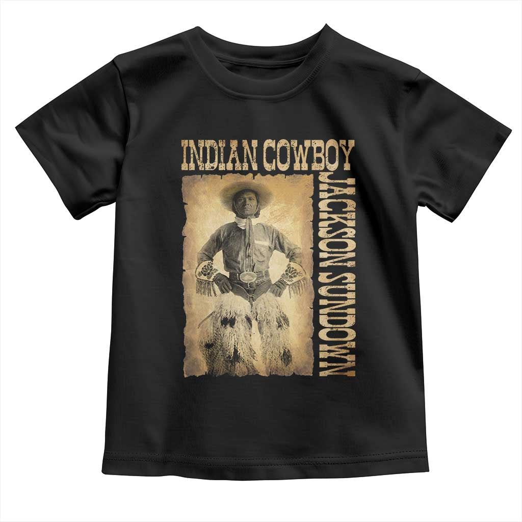 Jackson Sundown Toddler T Shirt Native American Cowboy Vintage Western - Wonder Print Shop