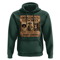 Native American Cowboy Rodeo Legends Hoodie Vintage Western Country Cowboy - Wonder Print Shop