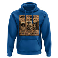 Native American Cowboy Rodeo Legends Hoodie Vintage Western Country Cowboy - Wonder Print Shop