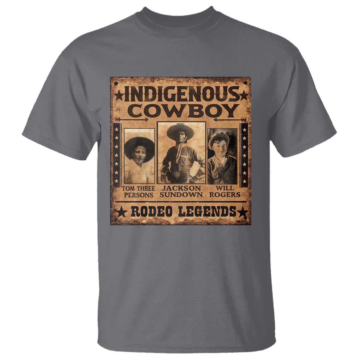 Native American Cowboy Rodeo Legends T Shirt Vintage Western Country Cowboy - Wonder Print Shop
