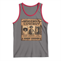 Native American Cowboy Rodeo Legends Tank Top Vintage Western Country Cowboy - Wonder Print Shop